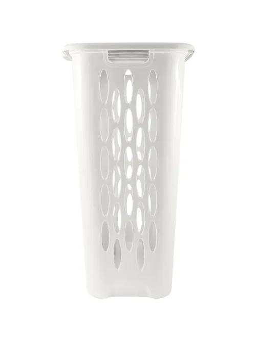 Корзина для белья Keeplex Light с крышкой 37л белое облако