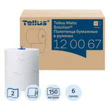 Полотенца бумажные д/держ.Торк/Tellus Матик H1 Комфорт в рул 6рул/уп 120067