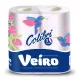 Полотенца бумажные Veiro Colibri 3сл белые с гол.тиснен 2рул/уп_8п32