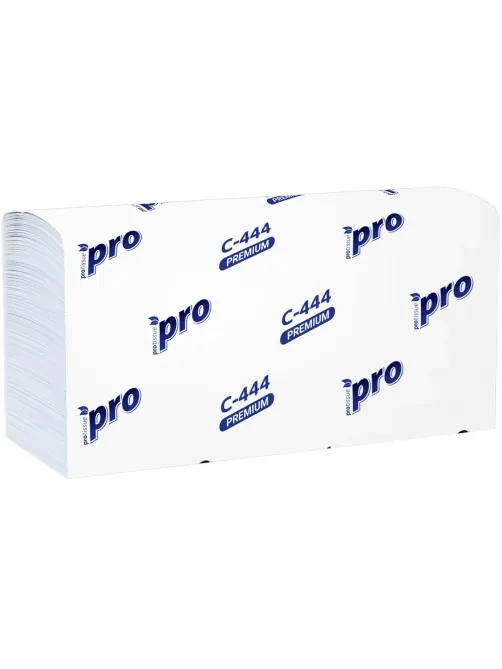 Полотенца бумажные Protissue Z-слож 2сл 150л/пач 28пач/кор_С444