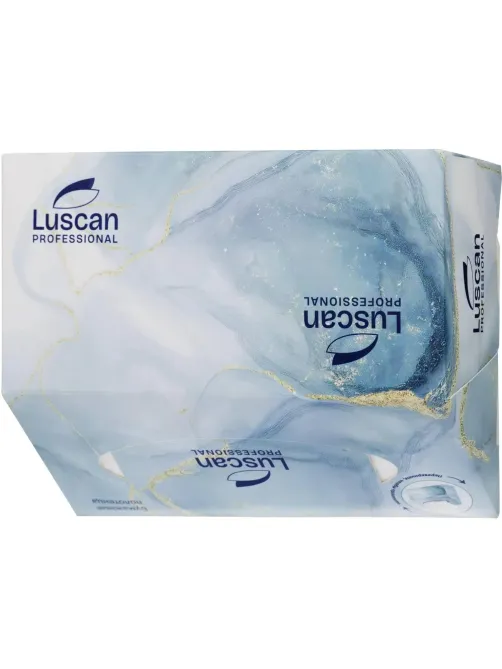 Полотенца бумажные листовые Luscan Prof Z слож 3 сл цел бел 80 шт/уп