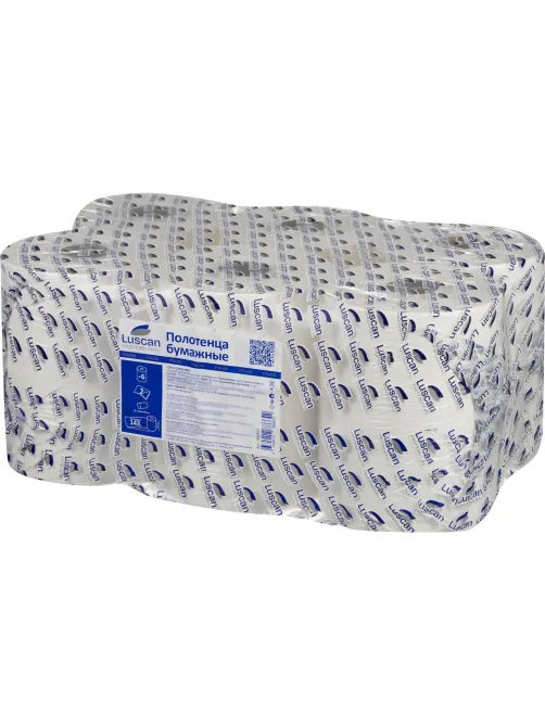Полотенца бумажные д/дисп. Luscan Professional 2сл143м 6рул/уп