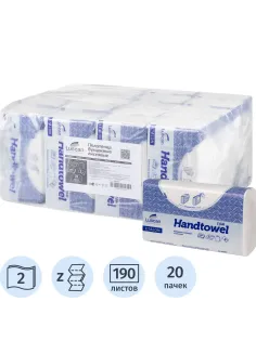 Полотенца бумажные д/дисп. Luscan Professional Z слож2сл190л20пач/уп