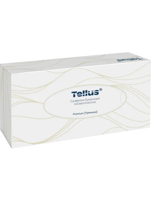 Салфетки косметические Торк/Tellus F1 д/лица 2сл. 100шт/уп 120380