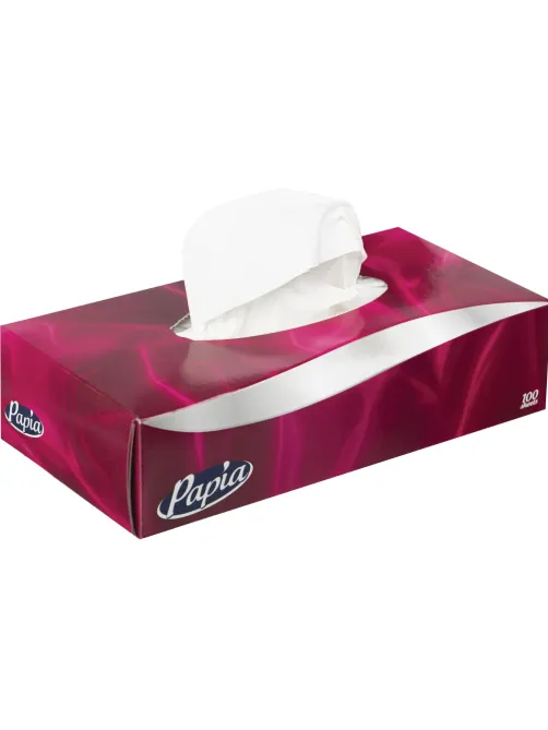 Салфетки косметические Papia 2сл 100шт/уп