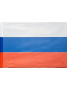 Флаг РФ 150х100 см, уличный, флажная сетка