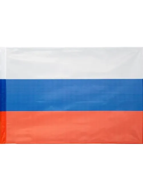 Флаг РФ 150х100 см, уличный, флажная сетка