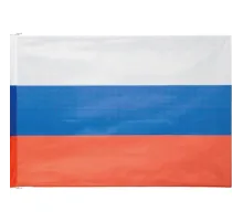 Флаг РФ 225х150 см, уличный, флажная сетка