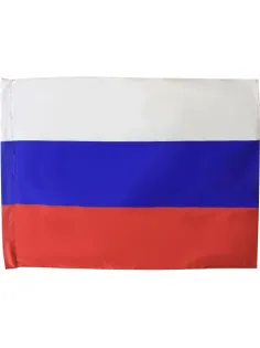 Флаг РФ 90х135 см, полиэфирный шелк