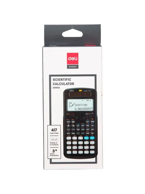 Калькулятор научный Deli ED991ES черный