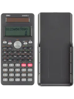 Калькулятор научный Deli ED300SR-2,10+2р,300ф,2ст,172,6х82,7,дв пит,т.сер