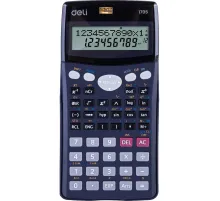 Калькулятор научный Deli E1705,10-р,2 стр,240 фун.,бат.,157x77мм,темн.син