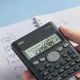 Калькулятор научный Deli E1710SR,240фун,2стр.дисп,10+2разр,162х84,темн.сер