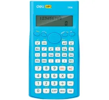 Калькулятор научный (ЕГЭ) Deli E1710A,10-р,2 стр,240 ф.,бат.,162х84мм,син