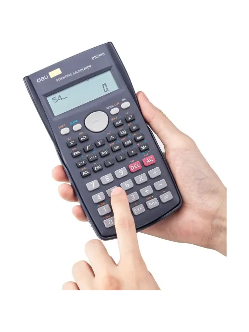 Калькулятор научный Deli ED82MS темно-синий 10+2-разр. 240 функций