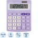 Калькулятор настольный КОМП Attache, AС-223P,8р,дв. пит, фиолет,134x107x34