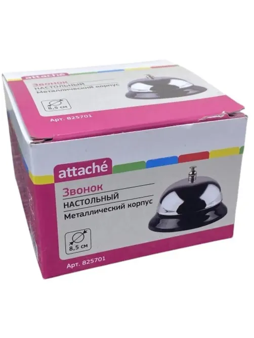 Звонок настольный металлический Attache