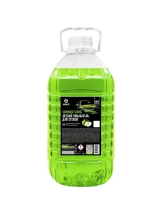 Жидкость cтеклоомывающая летняя канистра Grass 5 л Яблоко