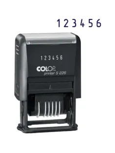 Нумератор 6-и раз. высота шрифта 4 мм S226 (аналог 4846) Colop