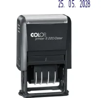 Датер автомат. пласт. S220Bank шрифт 4 мм месяц цифр. (аналог 4820B) Colop