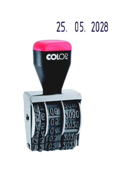 Датер ручной Colop 5мм, месяц цифрами, 05000 Bank