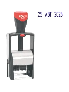Датер автоматический металл. S2100/4 высота даты 4мм (аналог 5030)Colop