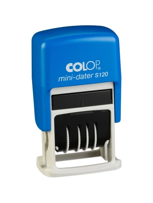 Датер автоматический Colop Мини S120/SD шрифт 3,8 мм с сокр.датой цифр