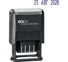 Датер автомат. пласт. S220 шрифт 4мм месяц букв. (аналог 4820)Colop