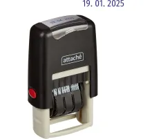 Датер автоматический мини Attache 3 мм месяц цифрами 7810