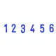 Нумератор мини 6-и раз.высота шрифта 3,8мм S126 (аналог 4836)Colop