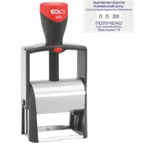 Датер автоматический со своб.полем метал.S2660Bank 58х37мм дата ЦИФР.4мм Co