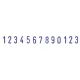Нумератор 13-и раз. высота шрифта 3,8мм S120/13 (аналог 48313)Colop