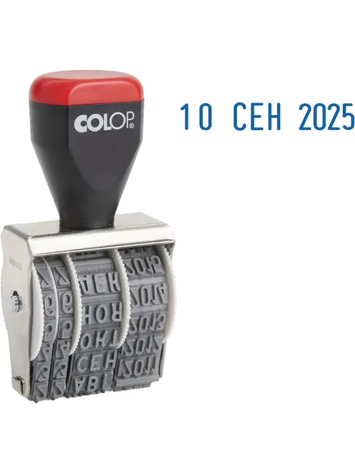 Датер ручной 5мм 05000 месяц букв.(аналог 1020) Colop