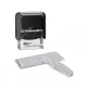Штамп самонаборный NEW Printer С20/3-Set  3 строк 14х38мм с 1 кассой черный