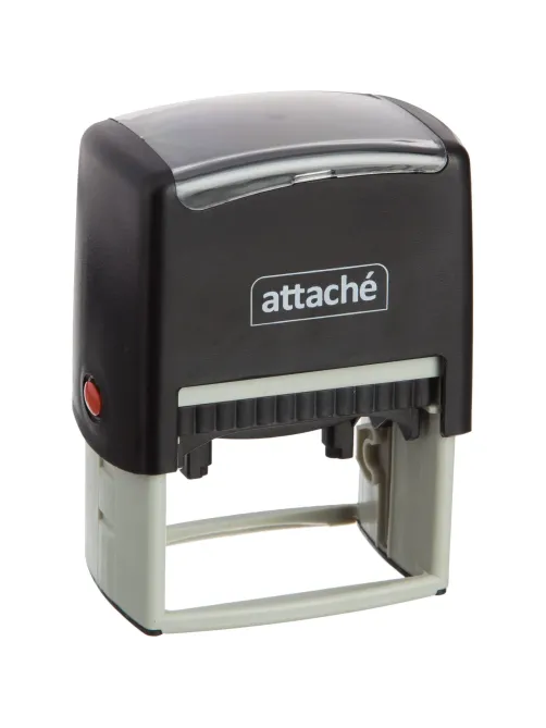 Штамп самонаборный Attache 8/10 стр. 60х40 с рамкой