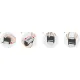 Штамп самонаборный NEW Printer С30-Set 5 стр.18х47мм 2 кассы корпус черный