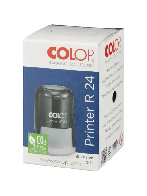 Оснастка для печати круг. d24 мм, Pr. R24 черная Colop