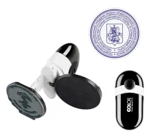 Оснастка для печати кругл. карман. Pocket Stamp R40 черный Colop
