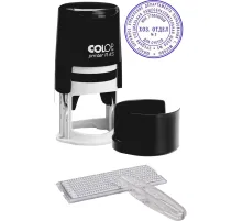 Печать самонаборная круглая 2,5 круга d45мм R45/2,5 Colop