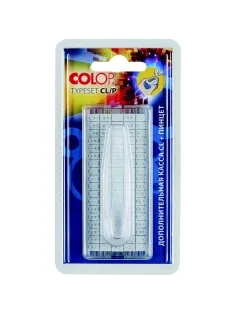 Касса букв,цифр,симв.+ пинцет лат.шрифт 6мм TS CL/P Colop