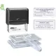 Штамп самонаборный NEW Printer C50-Set-F 8/6стр+рам 30х69мм 2кассы кор.черн