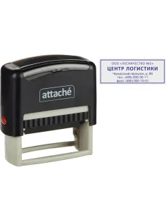 Оснастка для штампов пластик Attache 58х22 мм 9013