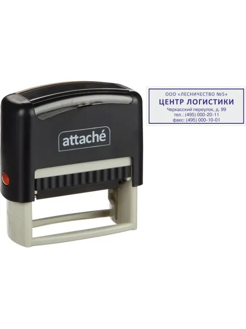 Оснастка для штампов пластик Attache 58х22 мм 9013
