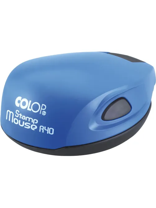 Оснастка для печати кругл. карман. Stamp Mouse R40 синяя Colop