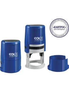 Оснастка для печати круг. с крышкой R40 Colop
