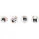 Штамп самонаборный NEW Printer C50-Set-F 8/6стр+рам 30х69мм 2кассы кор.черн