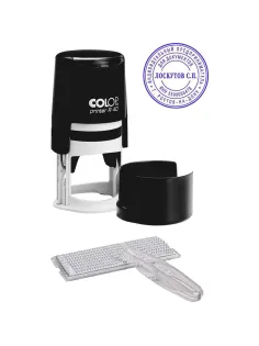 Печать самонаборная круглая 1,5круга d40мм R40/1,5(аналог 46040/1,5)Colop