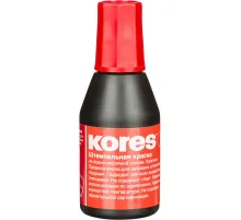 Краска штемпельная KORES красная 71328 ев/эт