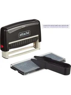 Штамп самонаборный Attache 1-2 стр. 70х10 8016
