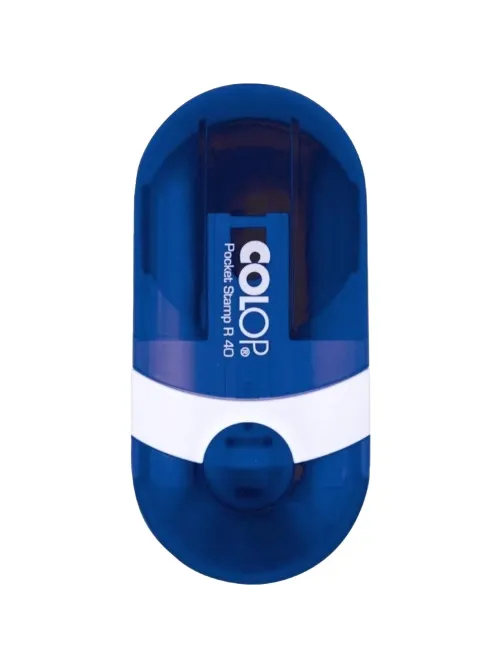 Оснастка для печати кругл. карман. Pocket Stamp R40 индиго Colop